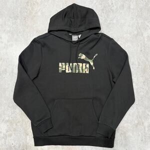 Puma Mens Black Hoodie